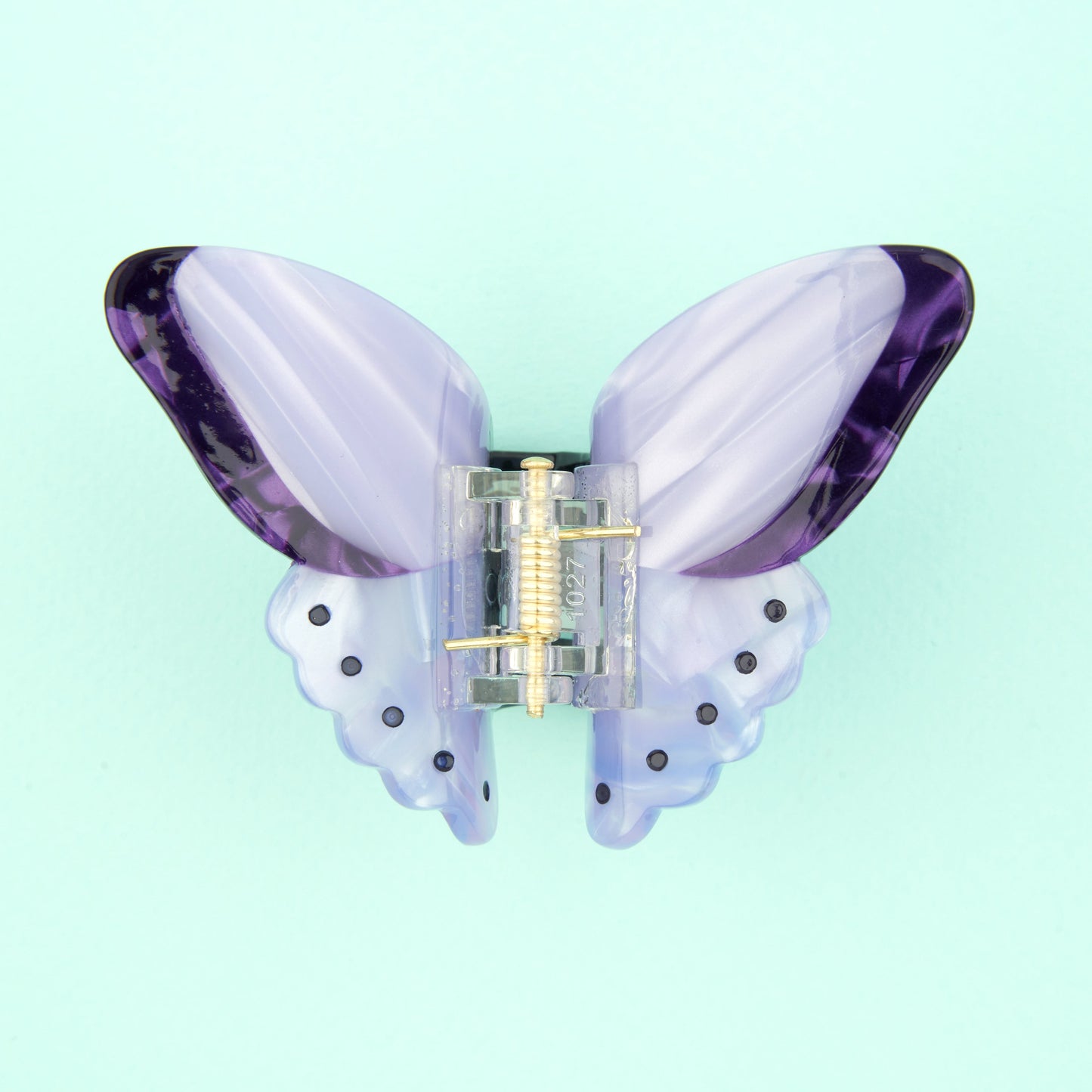 Pince à cheveux Papillon mauve Coucou Suzette vue complémentaire 5