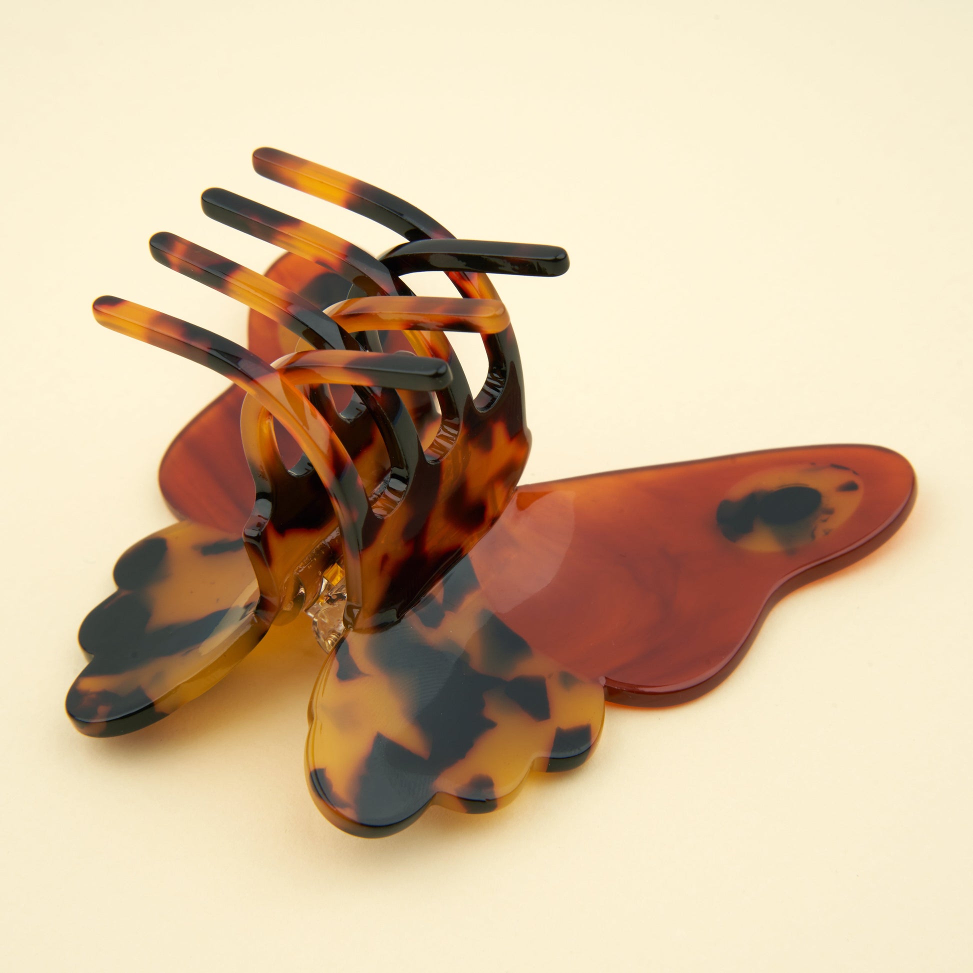 Pince à cheveux Papillon nuit (marron) Coucou Suzette vue complémentaire 3