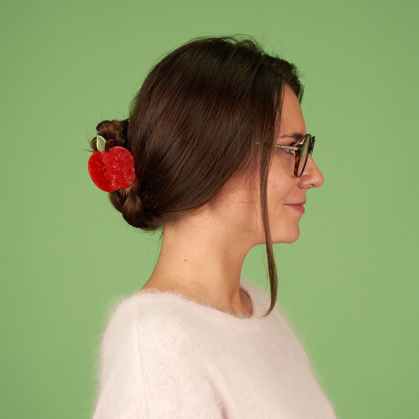 Pince à cheveux Pomme Coucou Suzette vue complémentaire 2