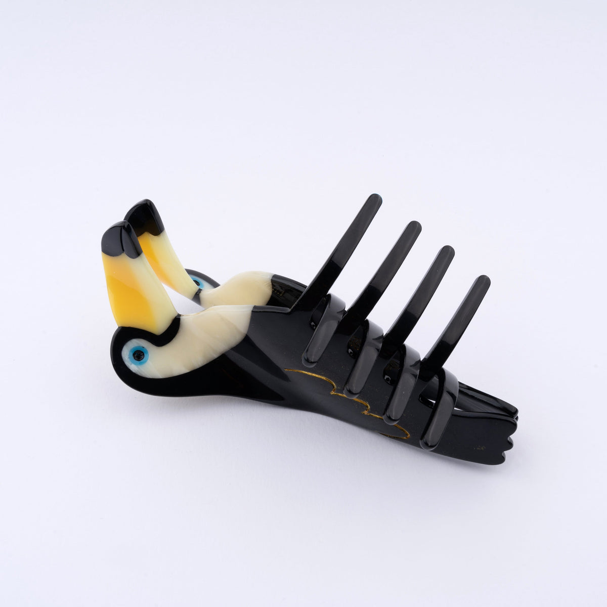 Grande pince à cheveux Toucan Coucou Suzette – vue complémentaire 6