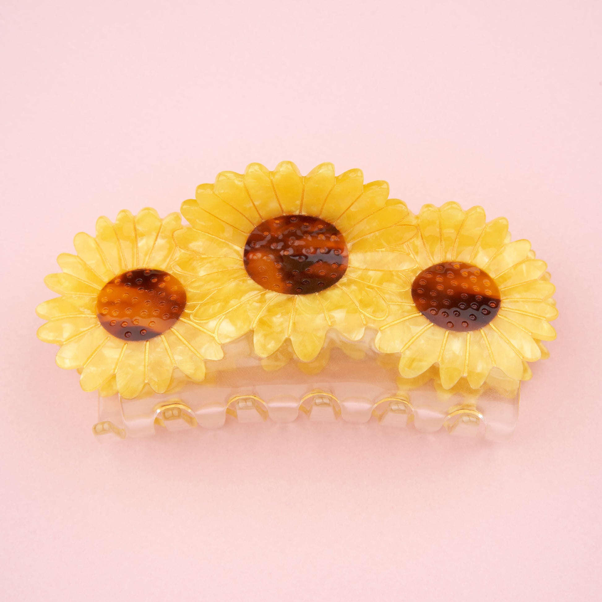 Pince à cheveux Trio Tournesols Coucou Suzette vue produit