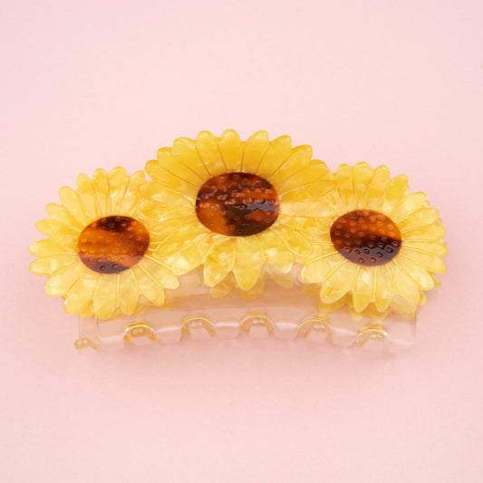 Pince à cheveux Trio Tournesols Coucou Suzette vue produit