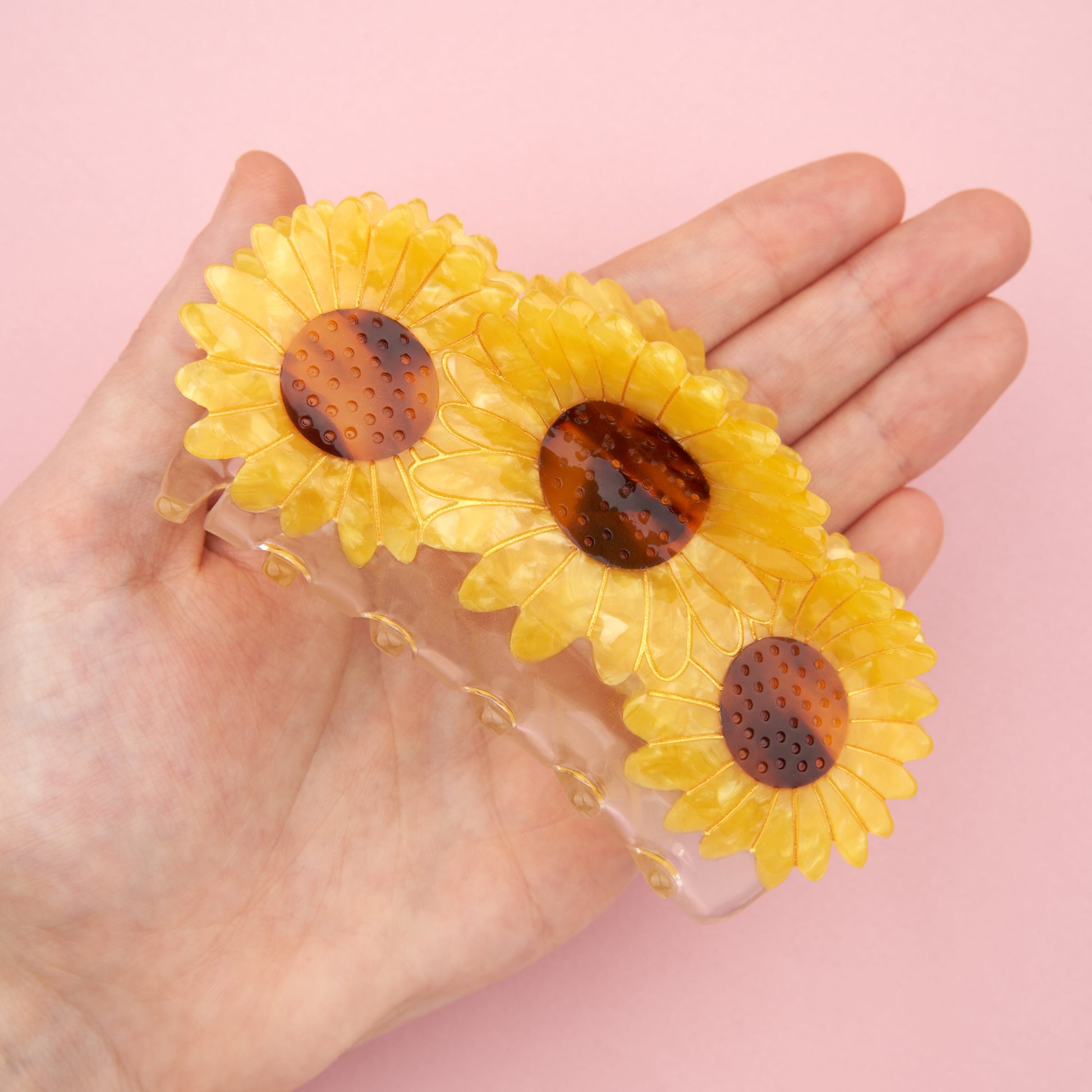 Pince à cheveux Trio Tournesols Coucou Suzette vue complémentaire 5