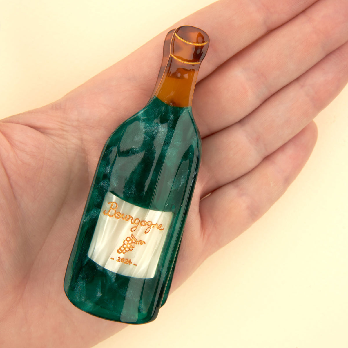 Pince à cheveux Bouteille de vin Coucou Suzette – vue complémentaire 3