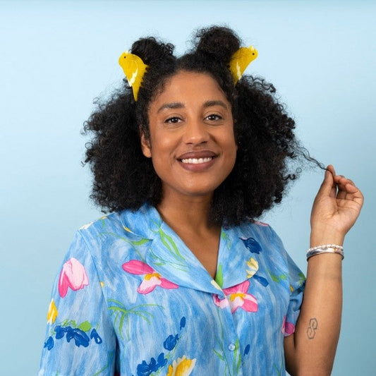 Pince à cheveux Canari Coucou Suzette vue produit