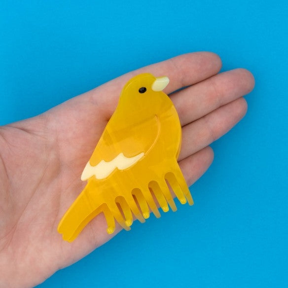 Pince à cheveux Canari Coucou Suzette détail 2