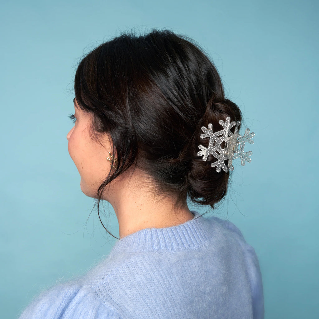 Pince à cheveux Flocon de Noël Coucou Suzette vue produit