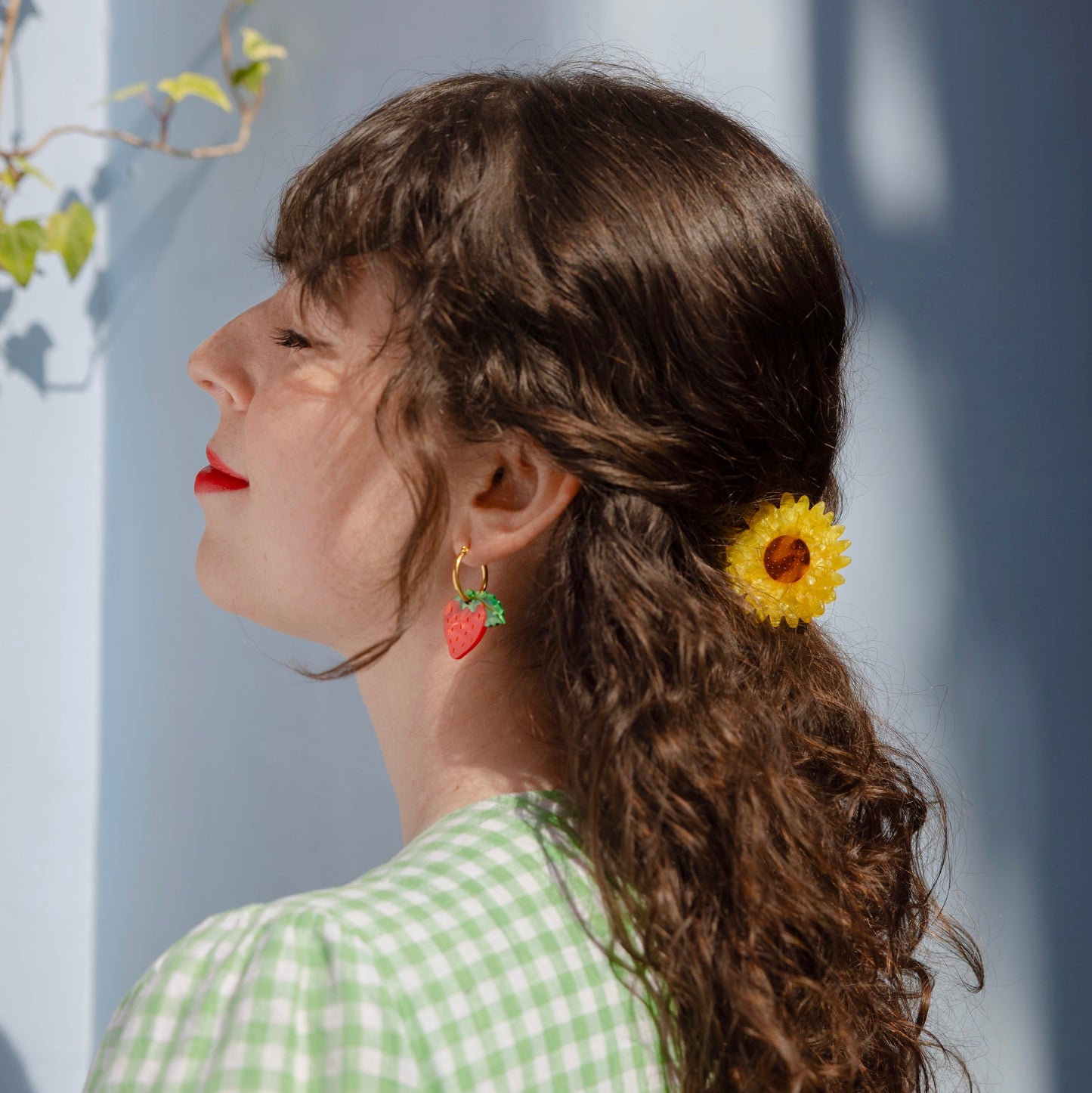 Pince à cheveux Tournesol Coucou Suzette vue complémentaire