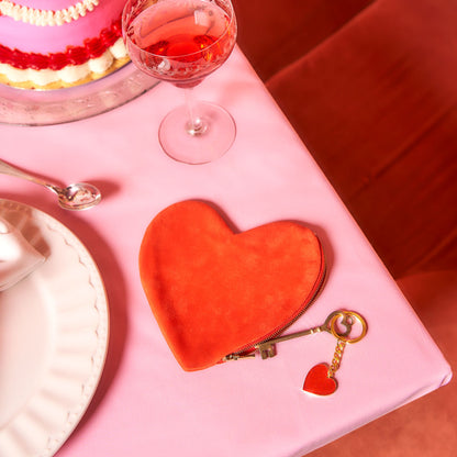 Porte-clé Coeur Coucou Suzette porté