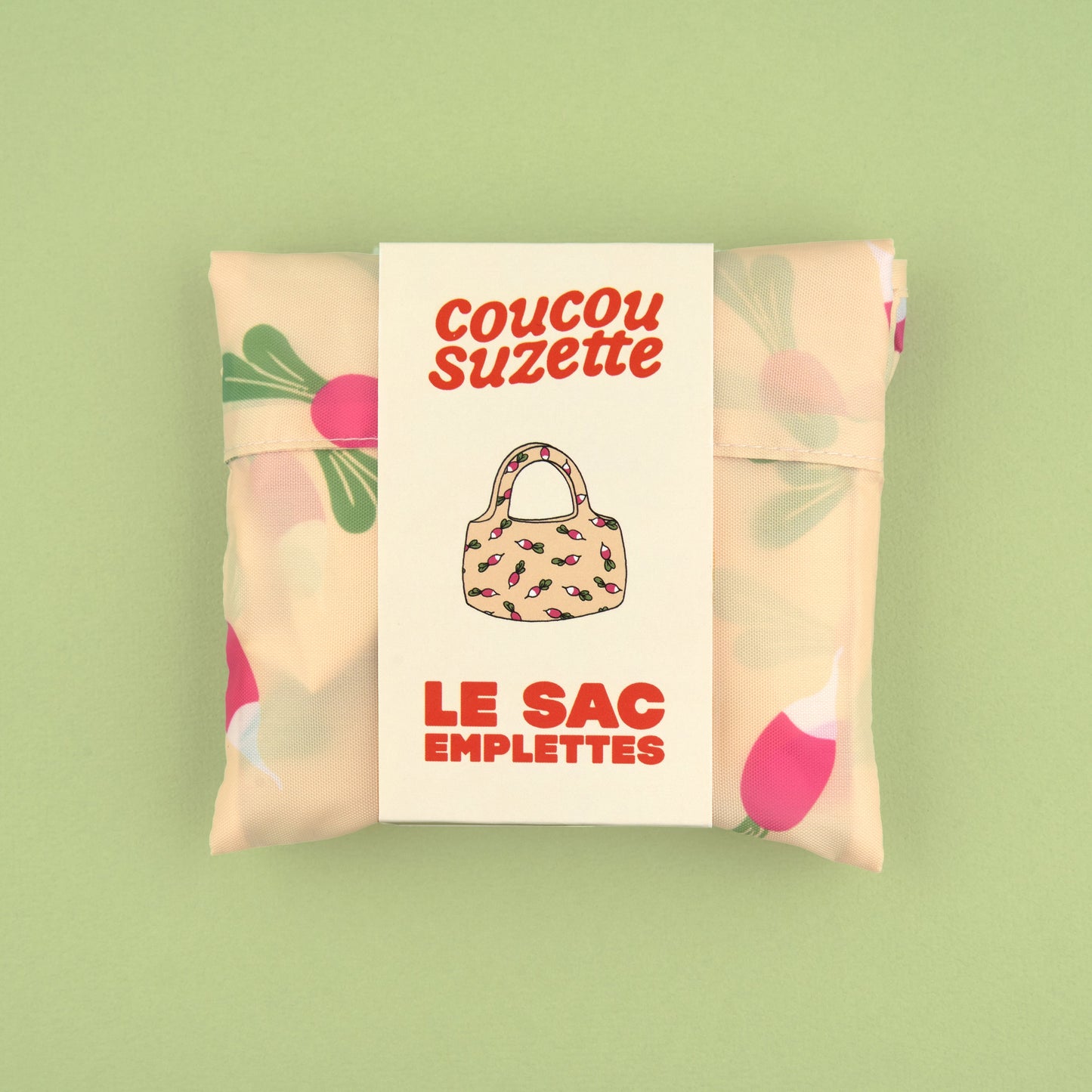 Sac emplettes Radis Coucou Suzette image 3