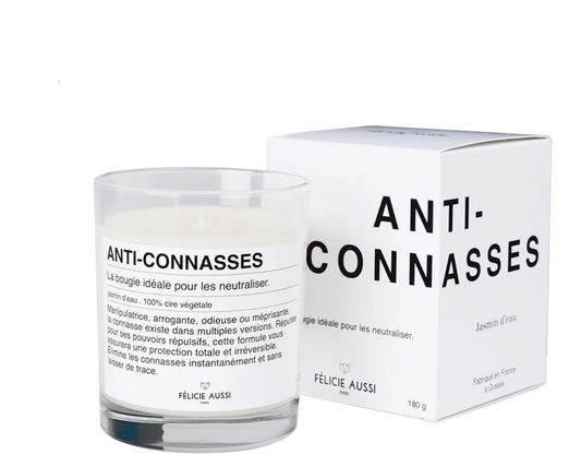 Bougie Anti-Connasse - Jasmin d'eau - Félicie Aussi vue produit
