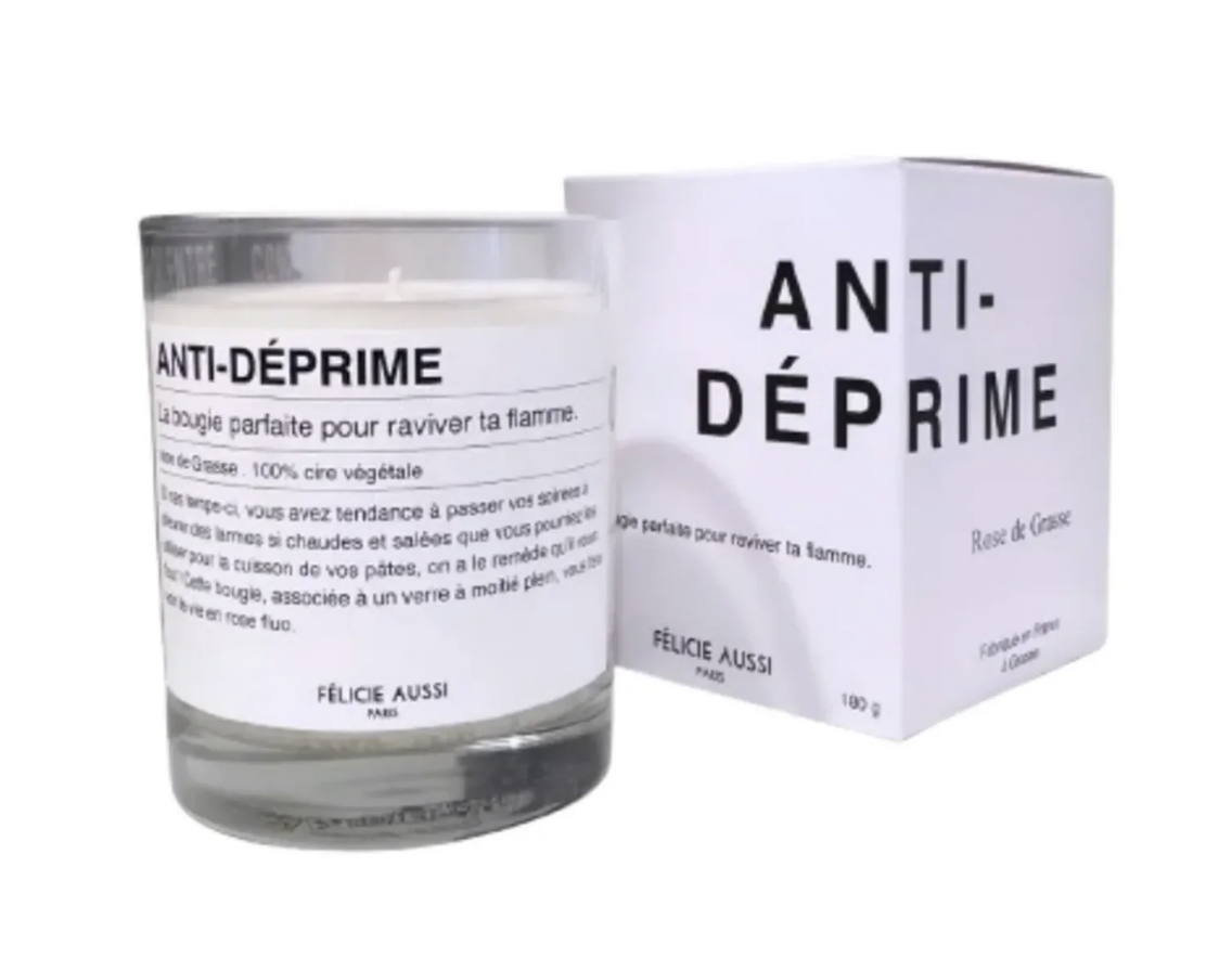 Bougie Anti-Déprime - Rose de Grasse - Félicie Aussi vue produit