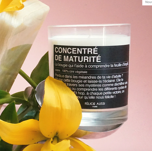 Bougie Concentré de Maturité - Cèdre - Félicie Aussi vue produit