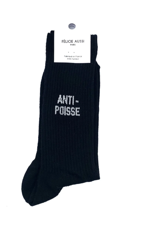 Chaussettes Anti-poisse Noir - 36/40 Félicie Aussi