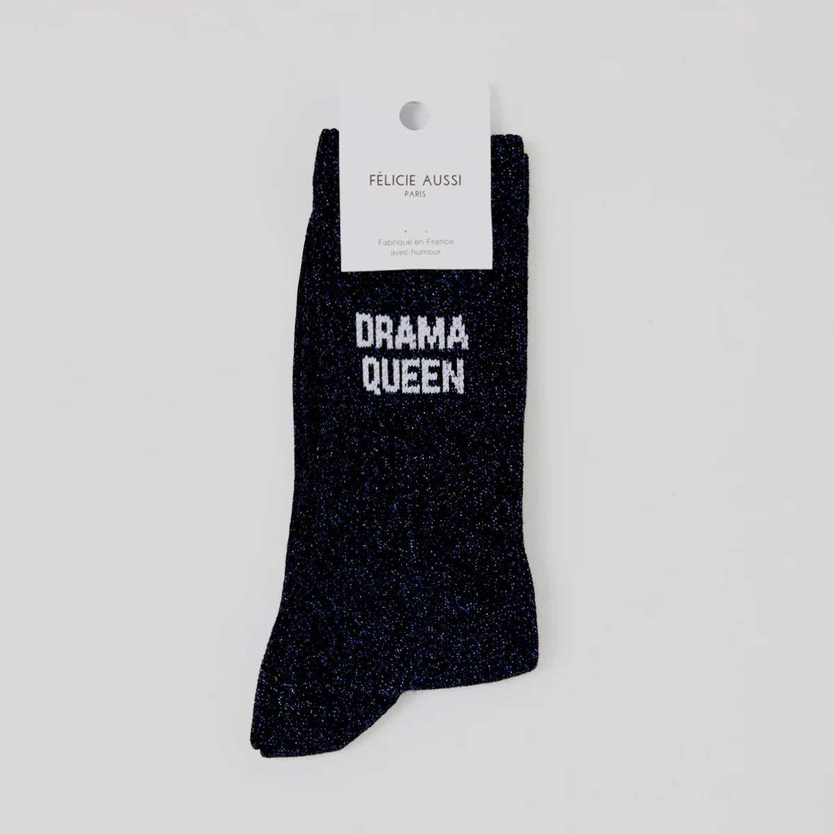 Chaussettes Drama Queen Paillettes galaxie - 36/40 Félicie Aussi