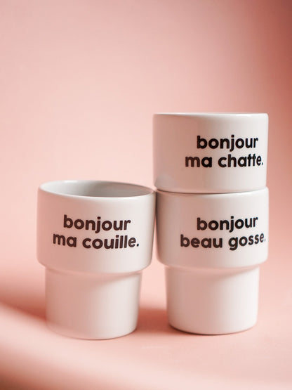 Gobelet Bonjour Beau Gosse - Félicie Aussi - photo 4