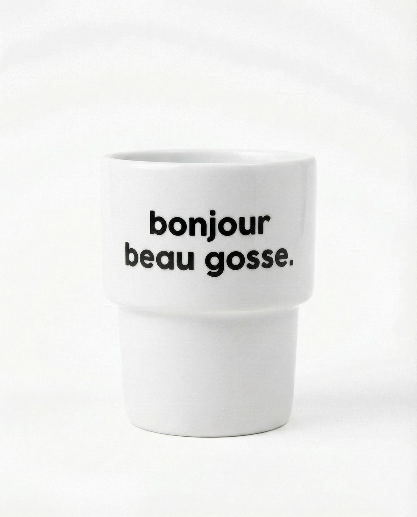 Gobelet Bonjour Beau Gosse - Félicie Aussi