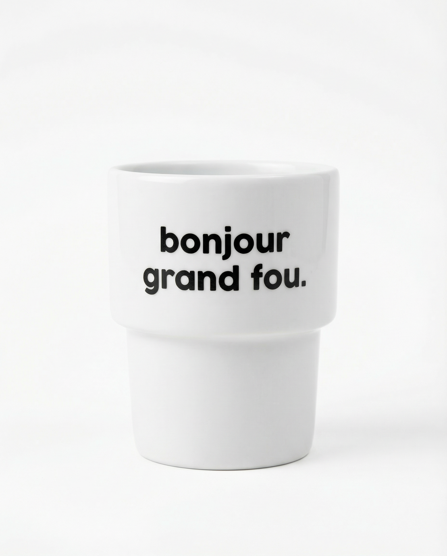 Gobelet Bonjour Grand Fou - Félicie Aussi