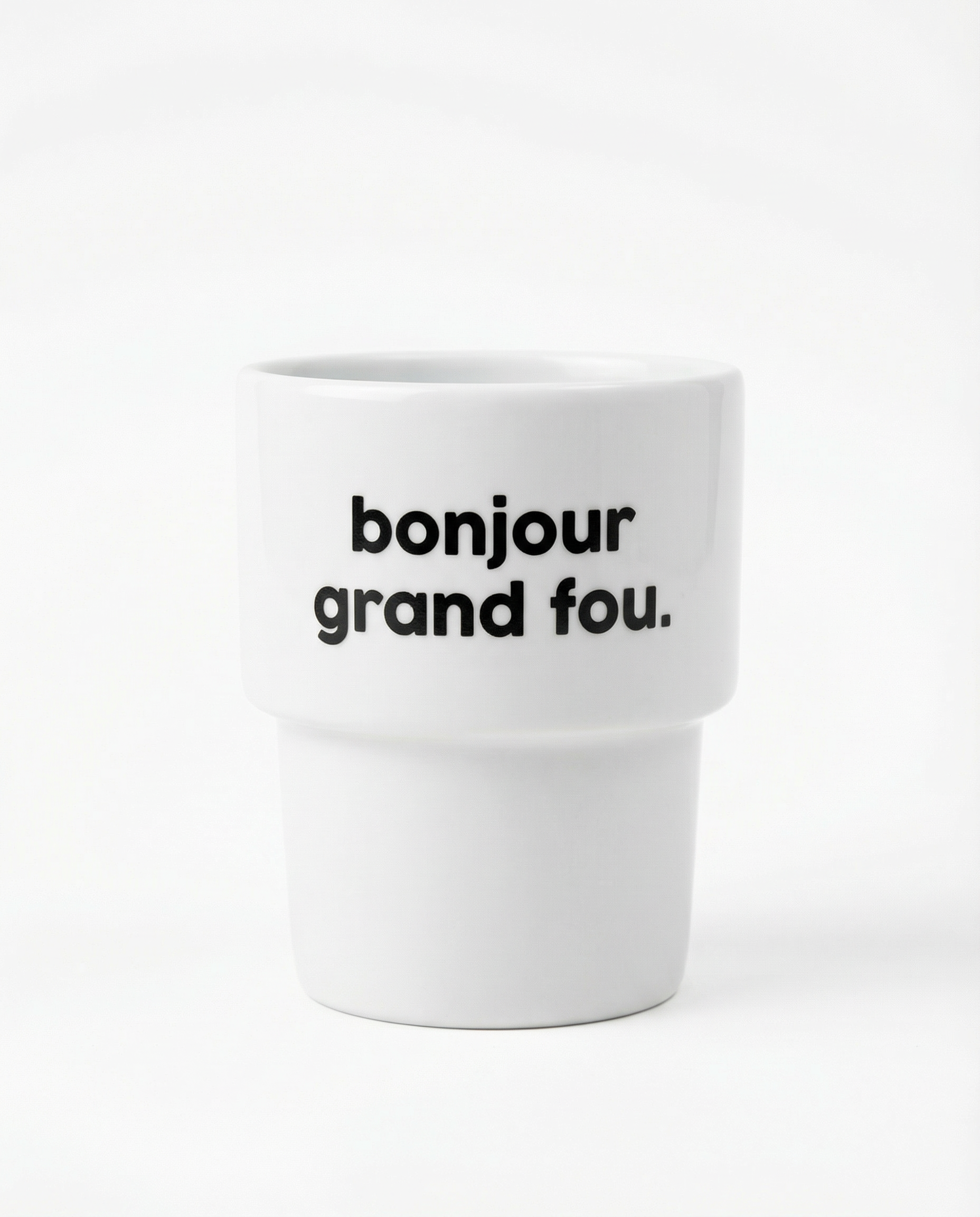 Gobelet Bonjour Grand Fou - Félicie Aussi