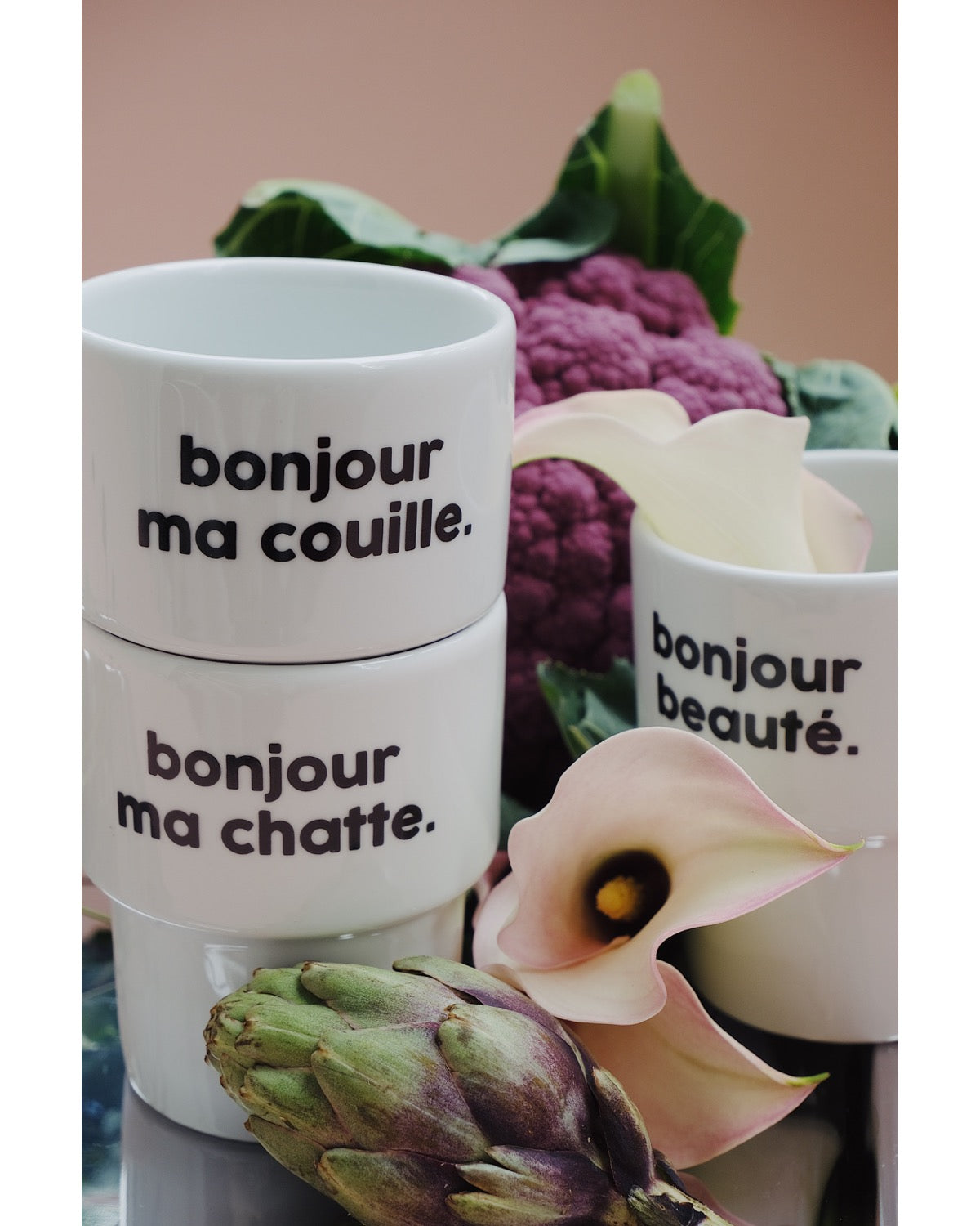 Gobelet Bonjour Ma Chatte - Félicie Aussi