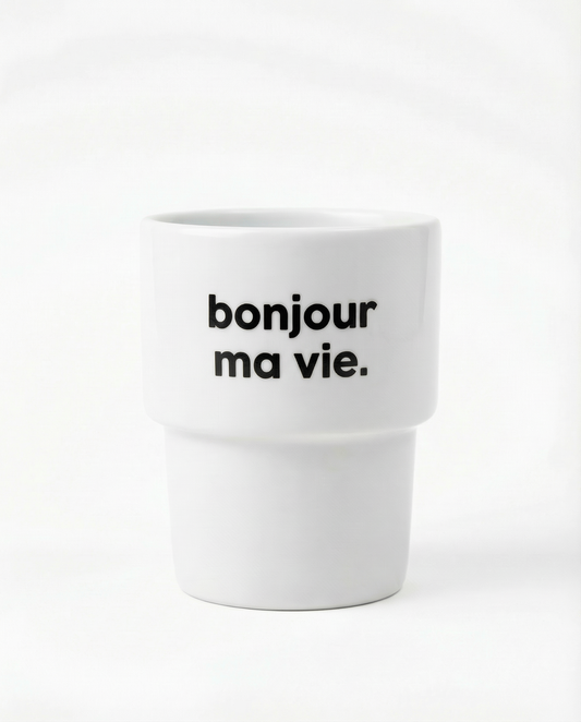 Gobelet Bonjour Ma Vie - Félicie Aussi