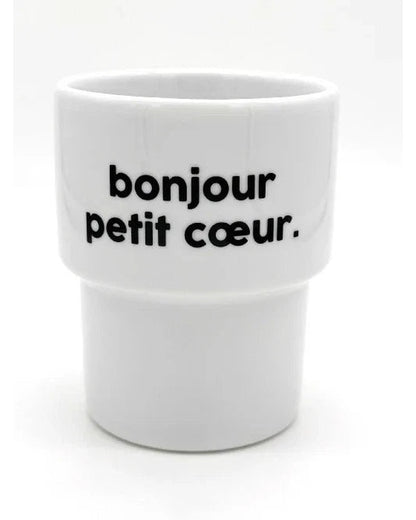 Gobelet Bonjour Petit Coeur - Félicie Aussi