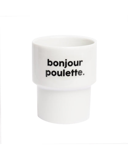 Gobelet Bonjour Poulette - Félicie Aussi