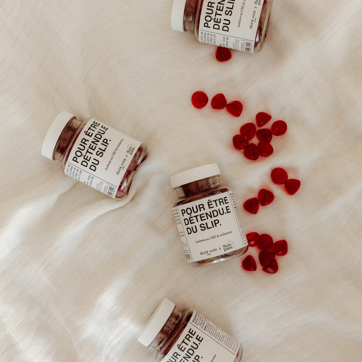 Gummies CBD et Mélatonine - Félicie Aussi détail packaging
