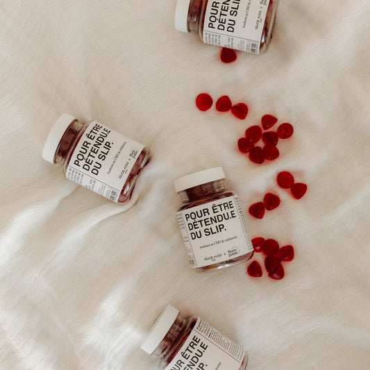 Gummies CBD et Mélatonine - Félicie Aussi détail packaging