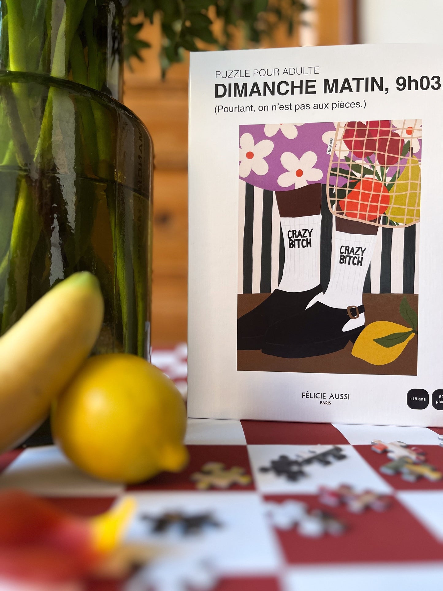 Puzzle Dimanche matin 9h03 - Félicie Aussi packshot boîte
