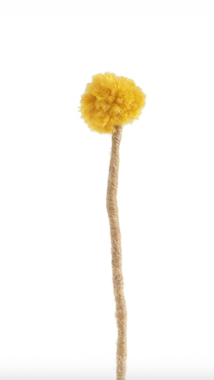 Fleur chardon Thistle en laine – vue 10
