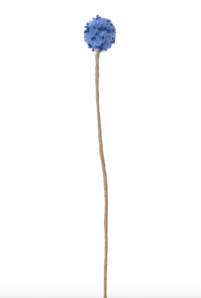 Fleur chardon Thistle en laine – vue 11
