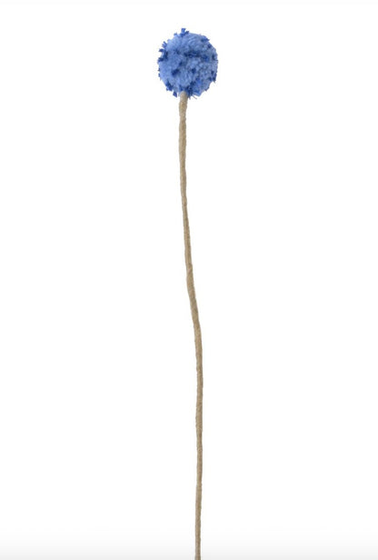 Fleur chardon Thistle en laine – vue 11