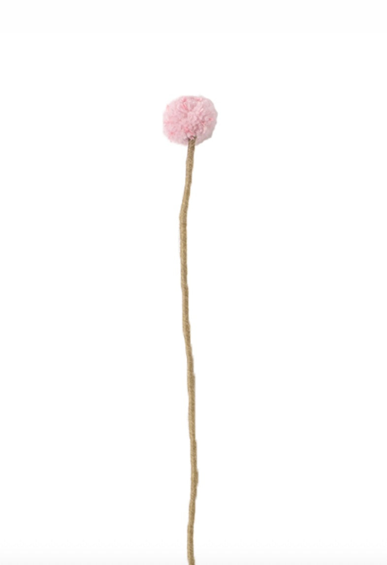 Fleur chardon Thistle en laine – vue 3