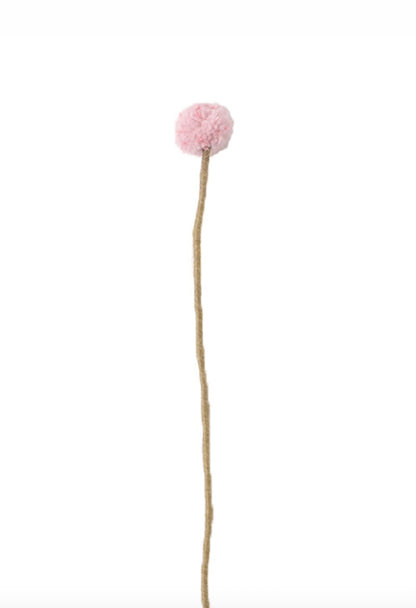 Fleur chardon Thistle en laine – vue 3