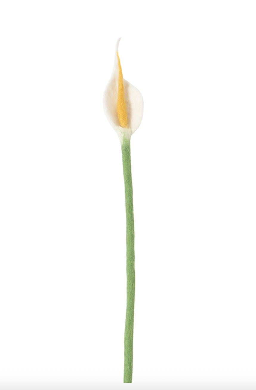 Fleur Flamingo en laine – vue 2