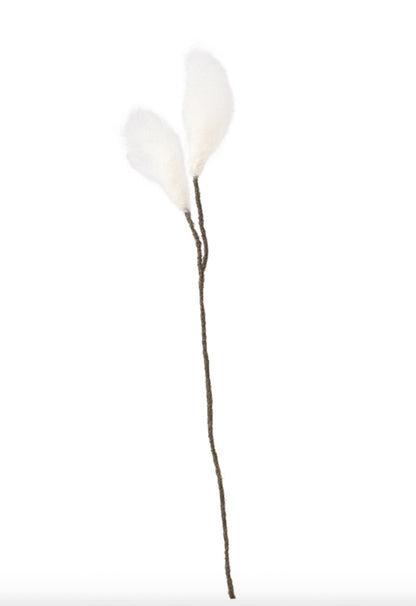 Fleur linaigrette Cottongrass en laine – vue 1