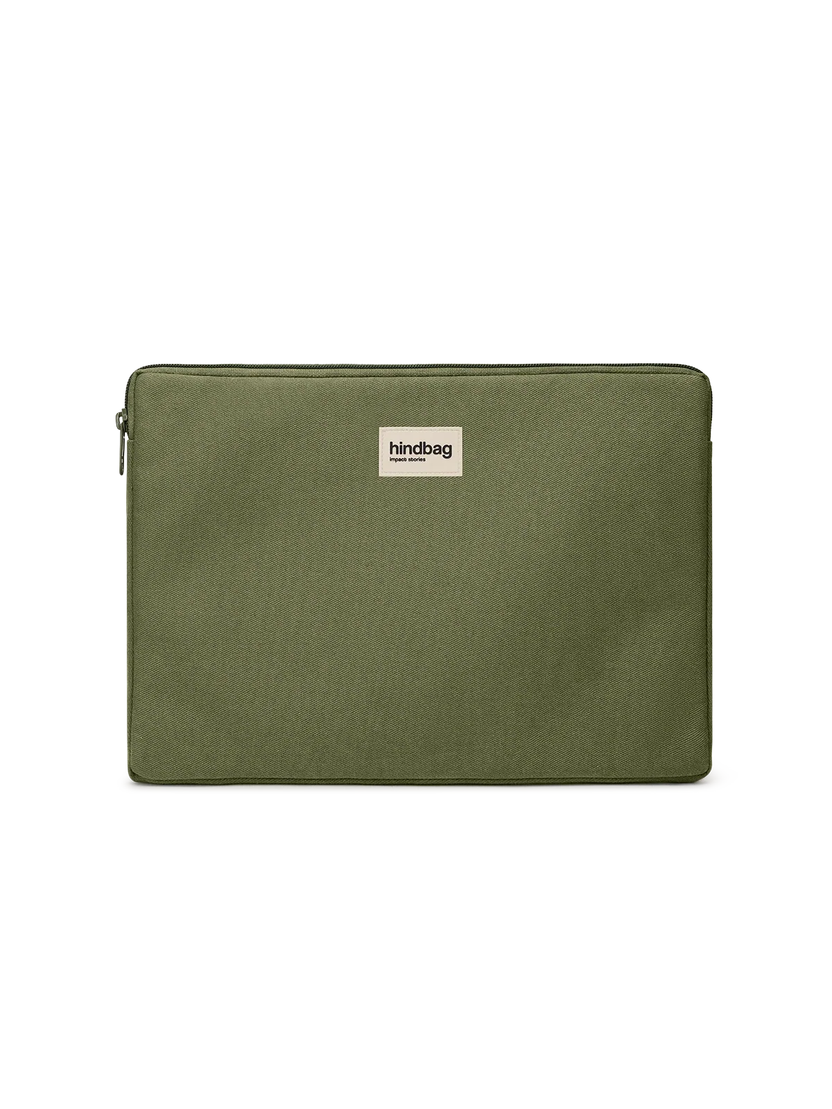 Housse ordinateur Ava 15 pouces Olive Hindbag vue produit