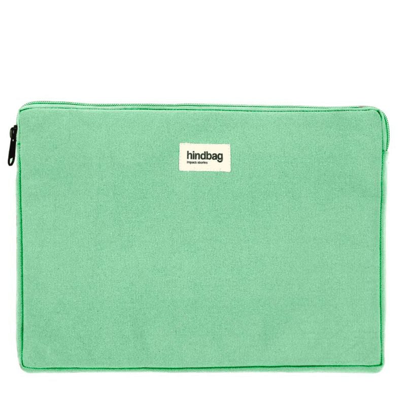 Housse ordinateur Ava 15 pouces Pastel Vert Hindbag vue produit