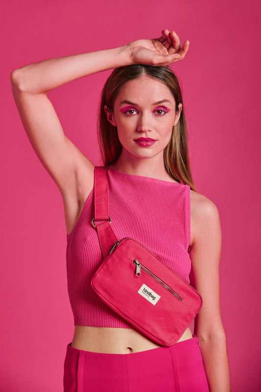 Sac banane Harry Holi Fuchsia Hindbag portée en bandoulière