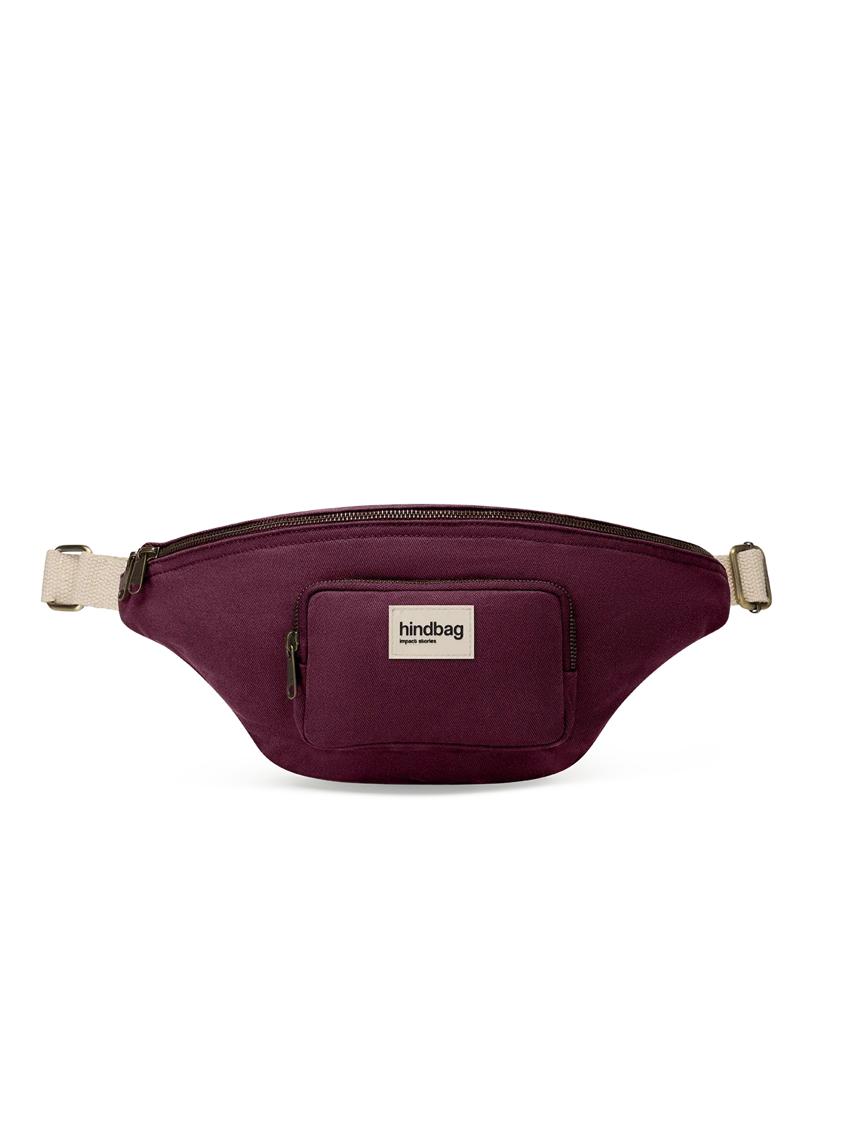 Sac banane Sofia Prune Hindbag vue produit