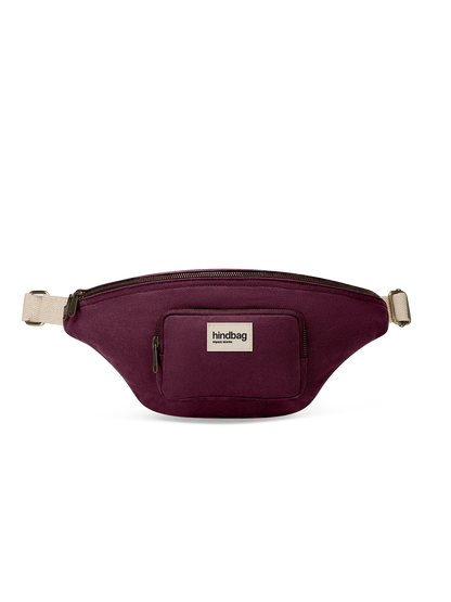 Sac banane Sofia Prune Hindbag vue produit