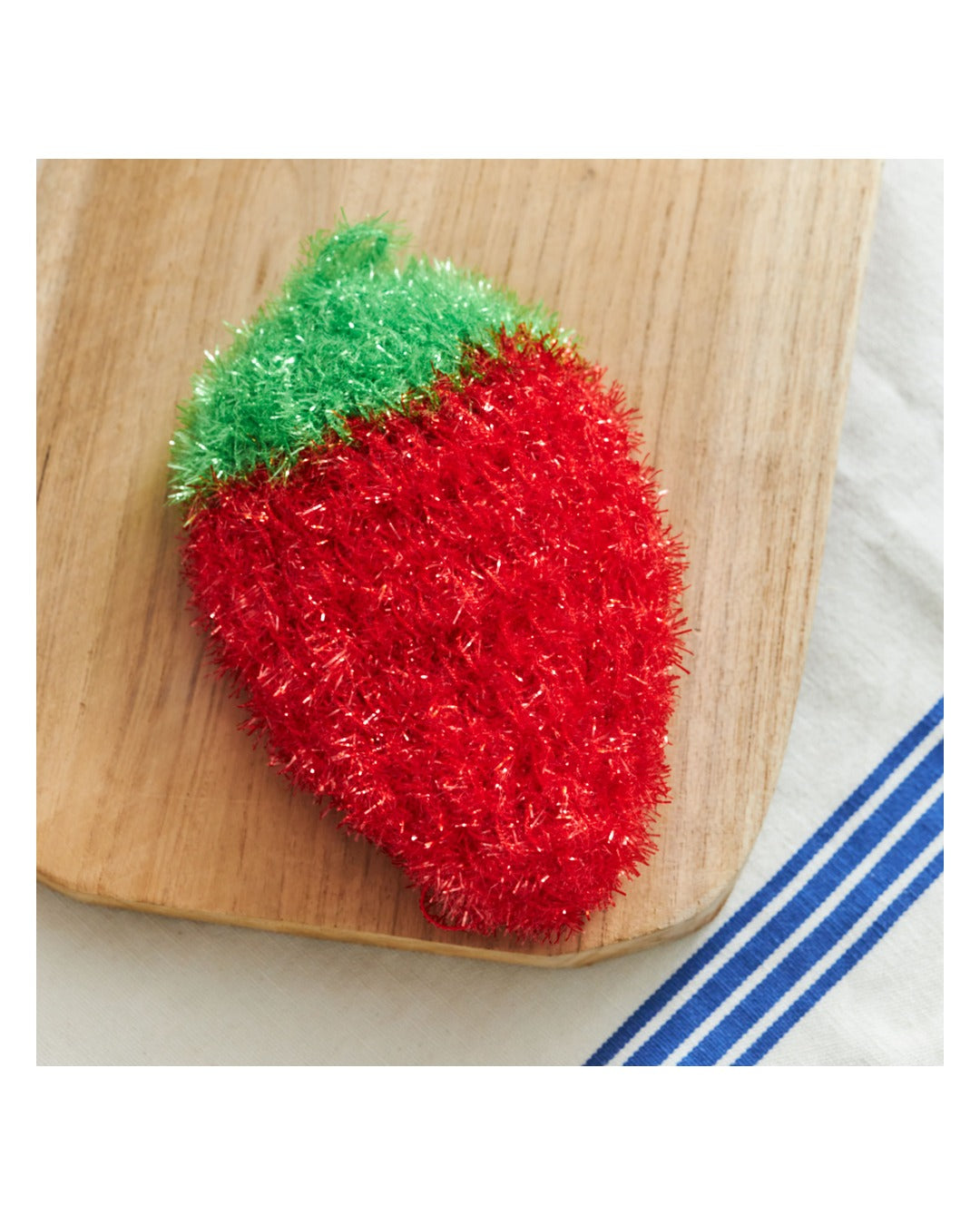 Éponge coréenne Fraise Joli Poom vue principale