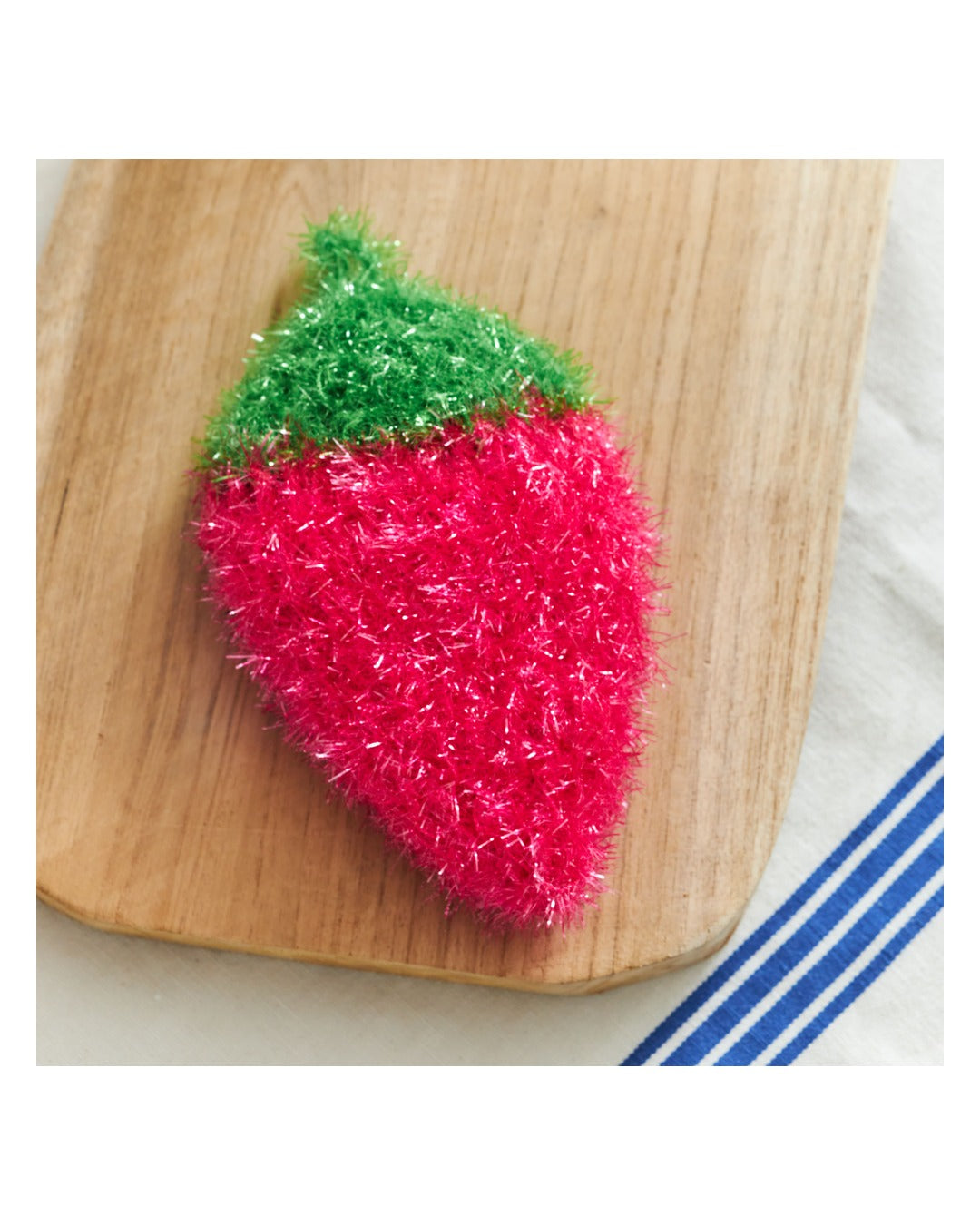 Éponge coréenne Framboise Joli Poom vue principale