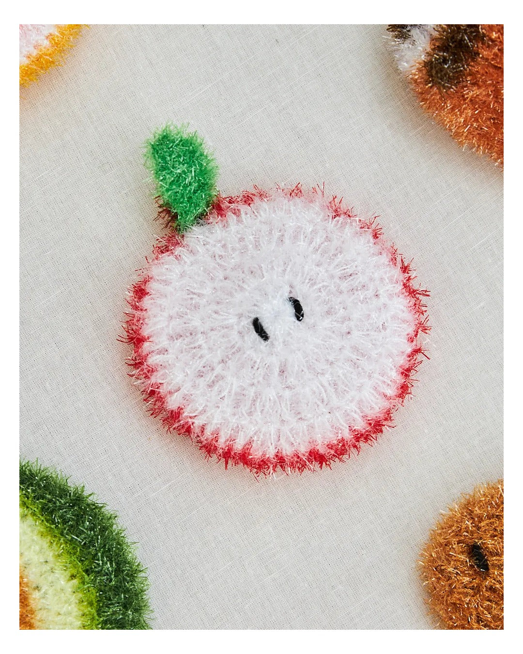 Éponge coréenne Pomme Joli Poom vue principale
