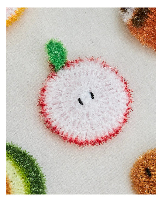 Éponge coréenne Pomme Joli Poom vue principale