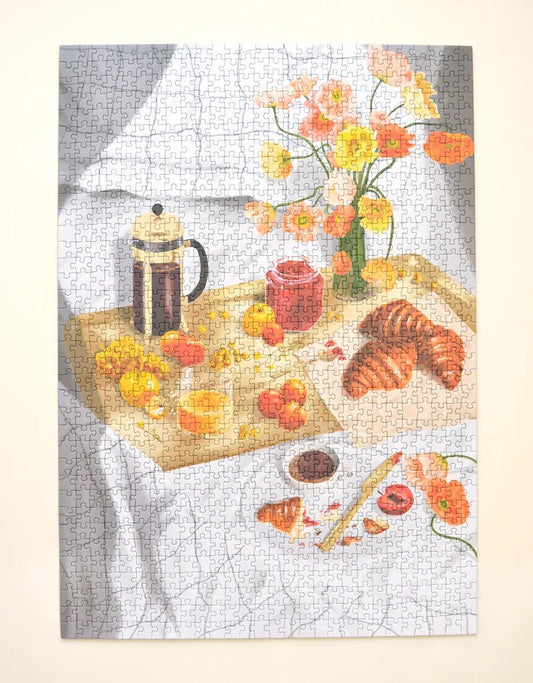 Illustration du puzzle L'orée du matin Jour Férié