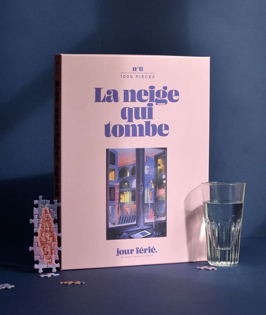 Puzzle La neige qui tombe Jour Férié