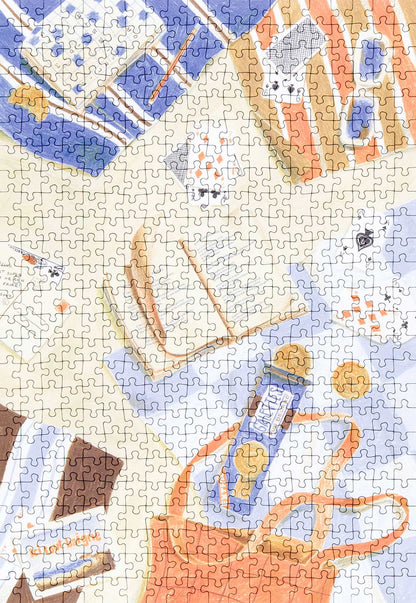 Puzzle 500 pièces Du sable entre les pages fabriqué en France
