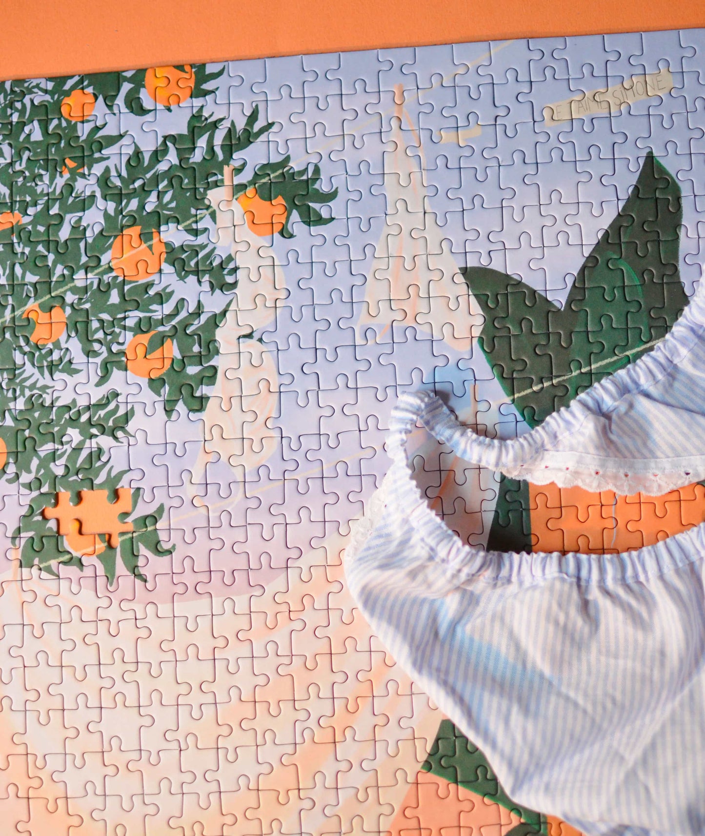 Puzzle 500 pièces La petite danse du linge fabriqué en France